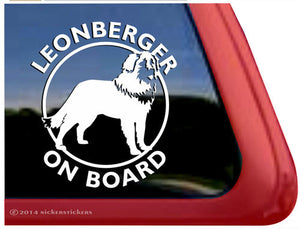LEONBERGER BREED DECALS