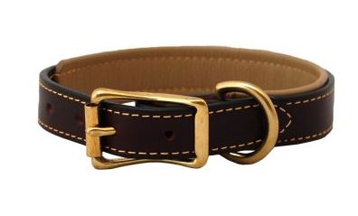 PADDED LEATHER COLLAR by Auburn