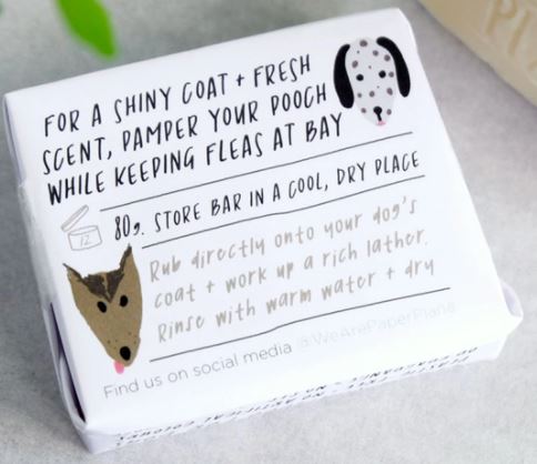 100% NATURAL DOG SHAMPOO BAR