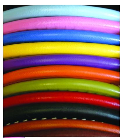 ROLLED LEATHER LEASH by Auburn
