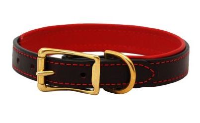 PADDED LEATHER COLLAR by Auburn